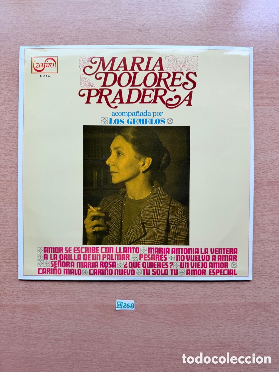 Discos de vinilo: Vinilo MARIA DOLORES PRADERA - Foto 1