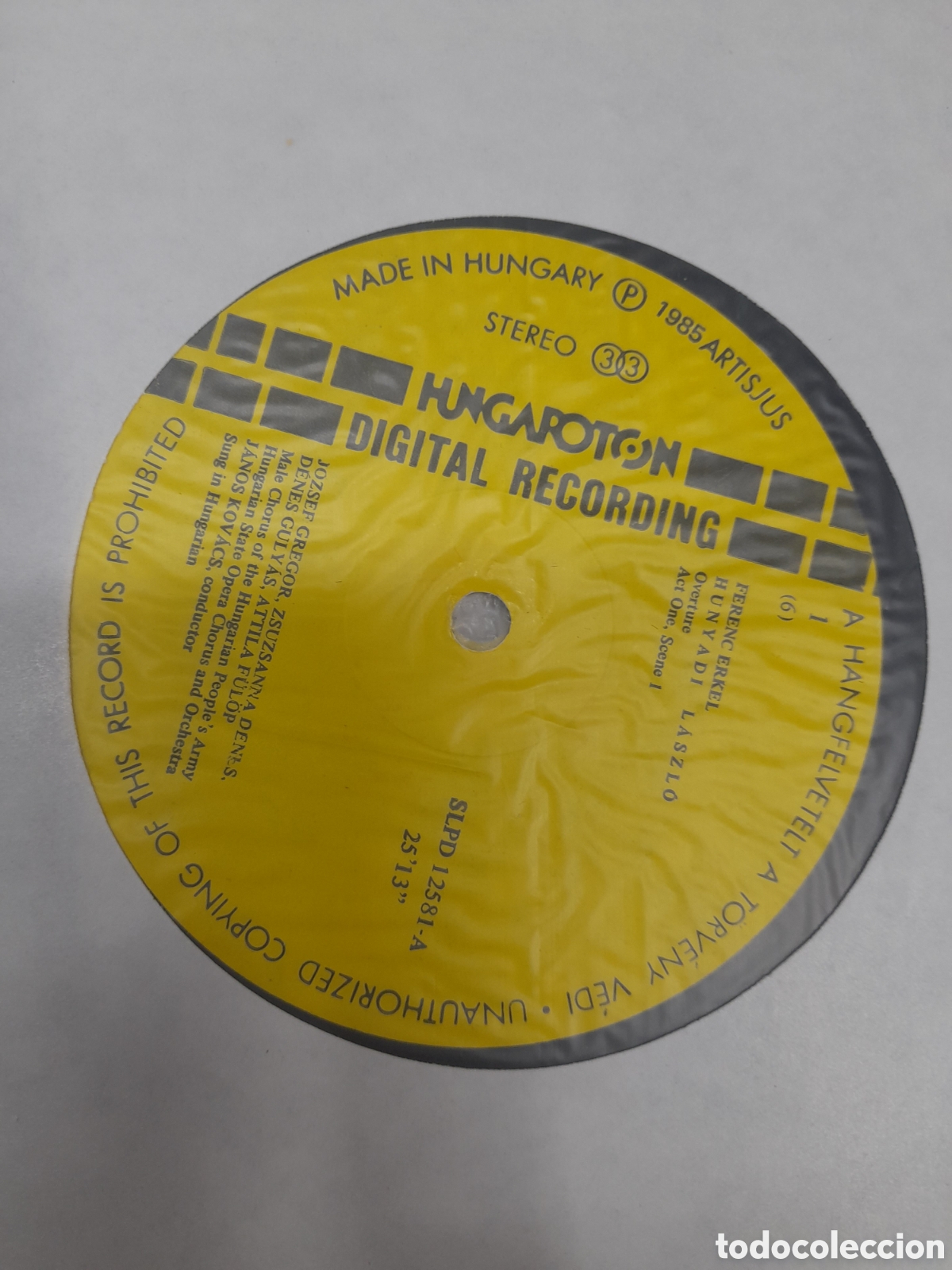 Discos de vinilo: E-R-K-E-L. HUNYADI L&Agrave;SZLO. - Foto 4