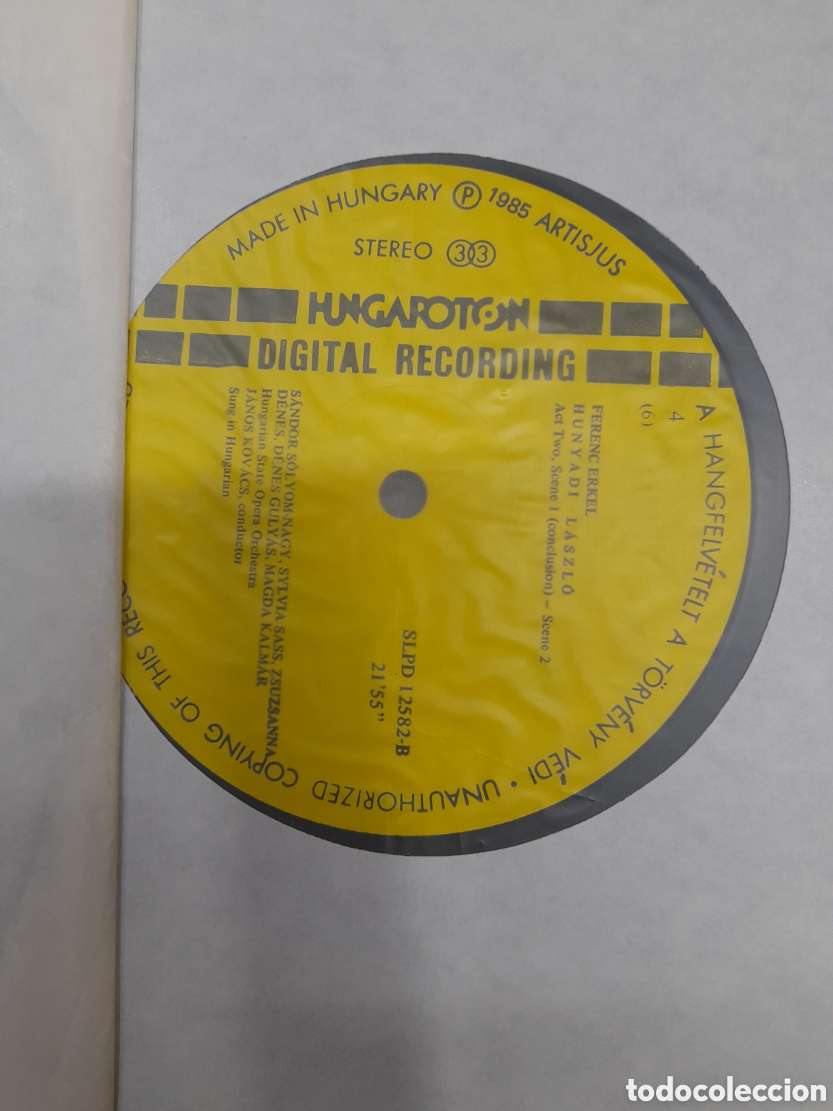 Discos de vinilo: E-R-K-E-L. HUNYADI L&Agrave;SZLO. - Foto 5