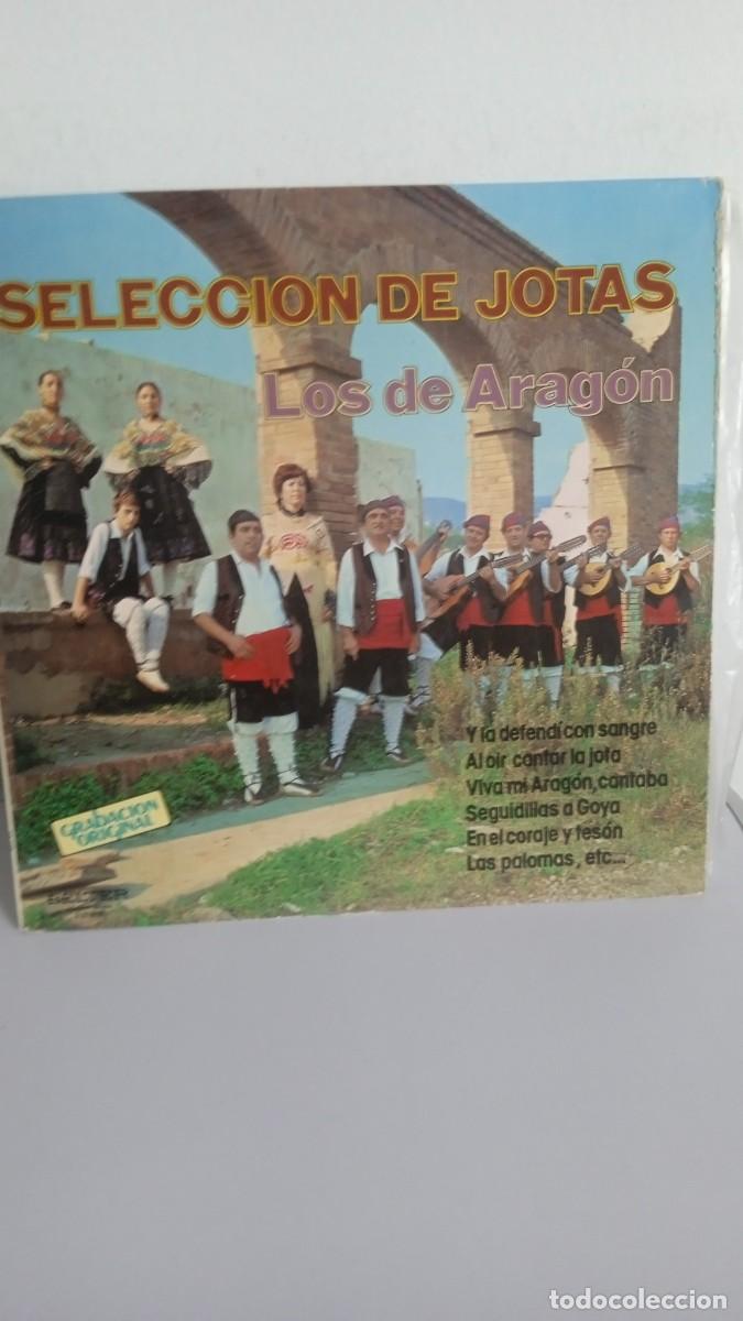 Discos de vinilo: LOS DE ARAG&Oacute;N Selecci&oacute;n de Jotas - Foto 1
