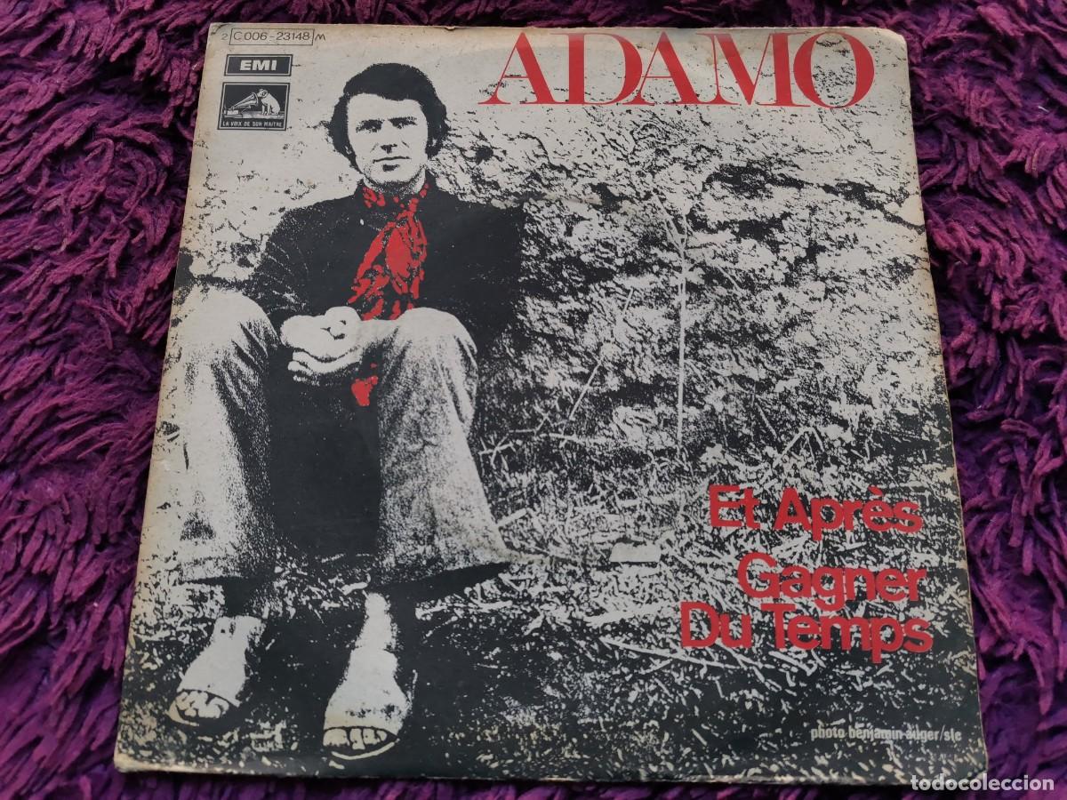 Discos de vinilo: Adamo &ndash; Et Apr&egrave;s Vinilo 7&rdquo; Single 1970 France 2 C 006-23148 M