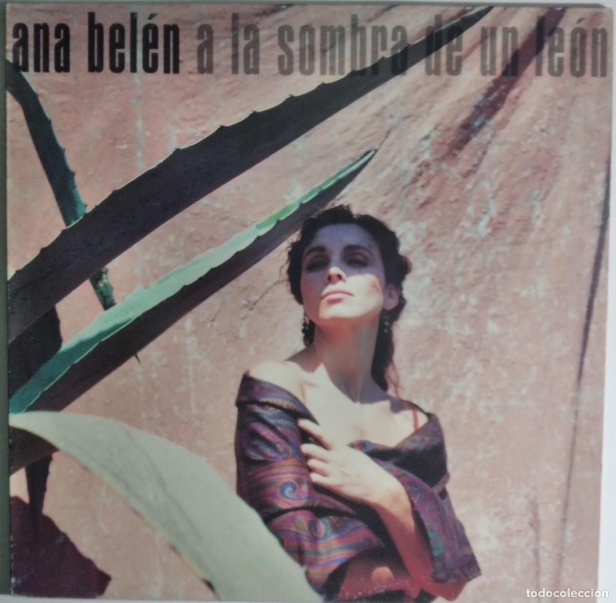 Discos de vinilo: Vinilo: Ana Belen: A la sombra de un le&oacute;n. CBS 1988