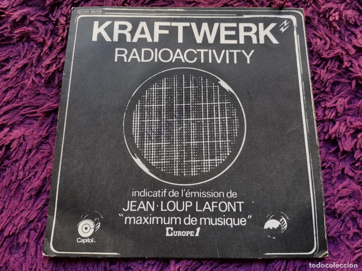 Discos de vinilo: Kraftwerk &ndash; Radioactivity Vinilo 7&rdquo; Single 1976 France 2C010- 82119