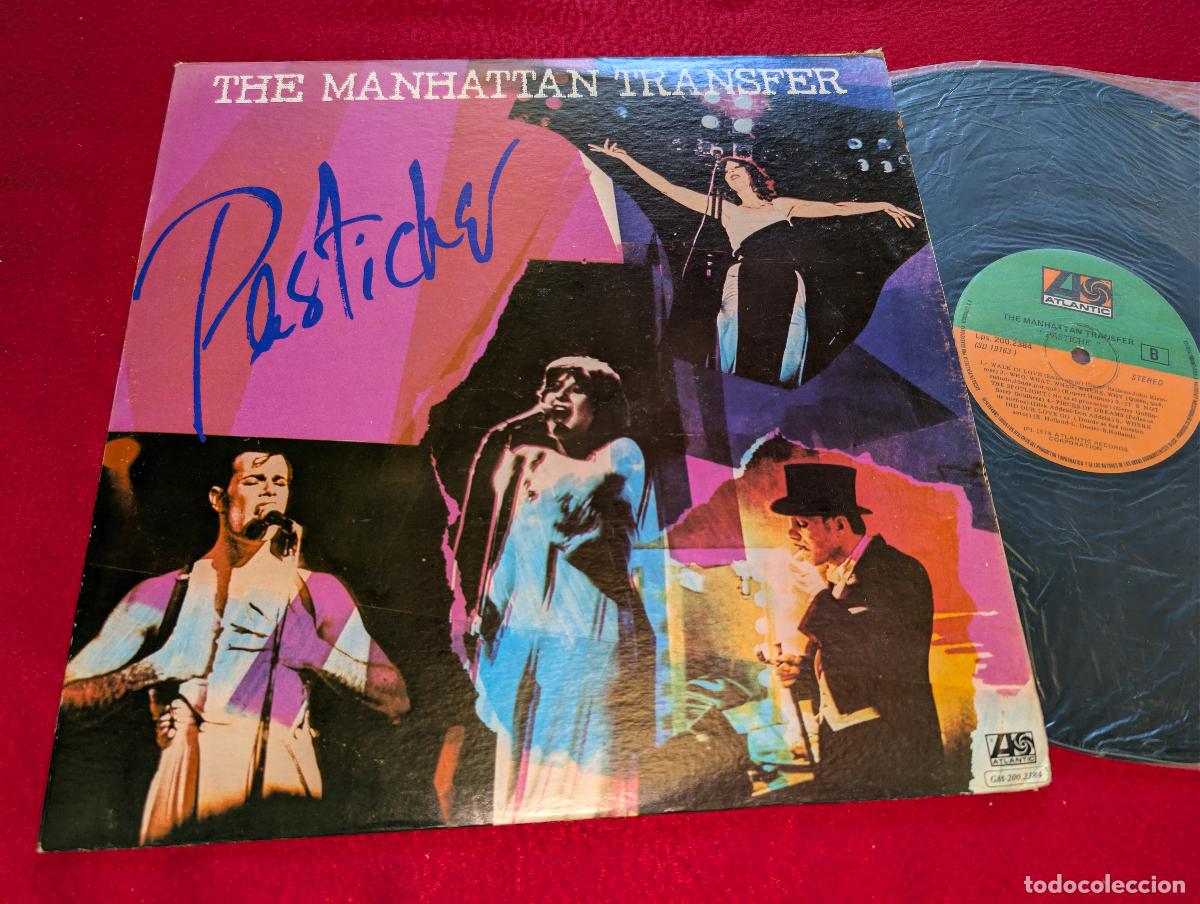 Discos de vinilo: THE MANHATTAN TRANSFER Pastiche LP 1978 Atlantic VENEZUELA