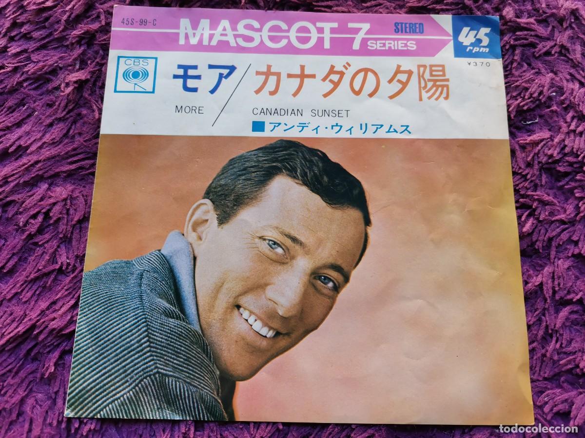 Discos de vinilo: Andy Williams &ndash; More Vinilo 7&rdquo; Single 1965 Japan 45S-99-C