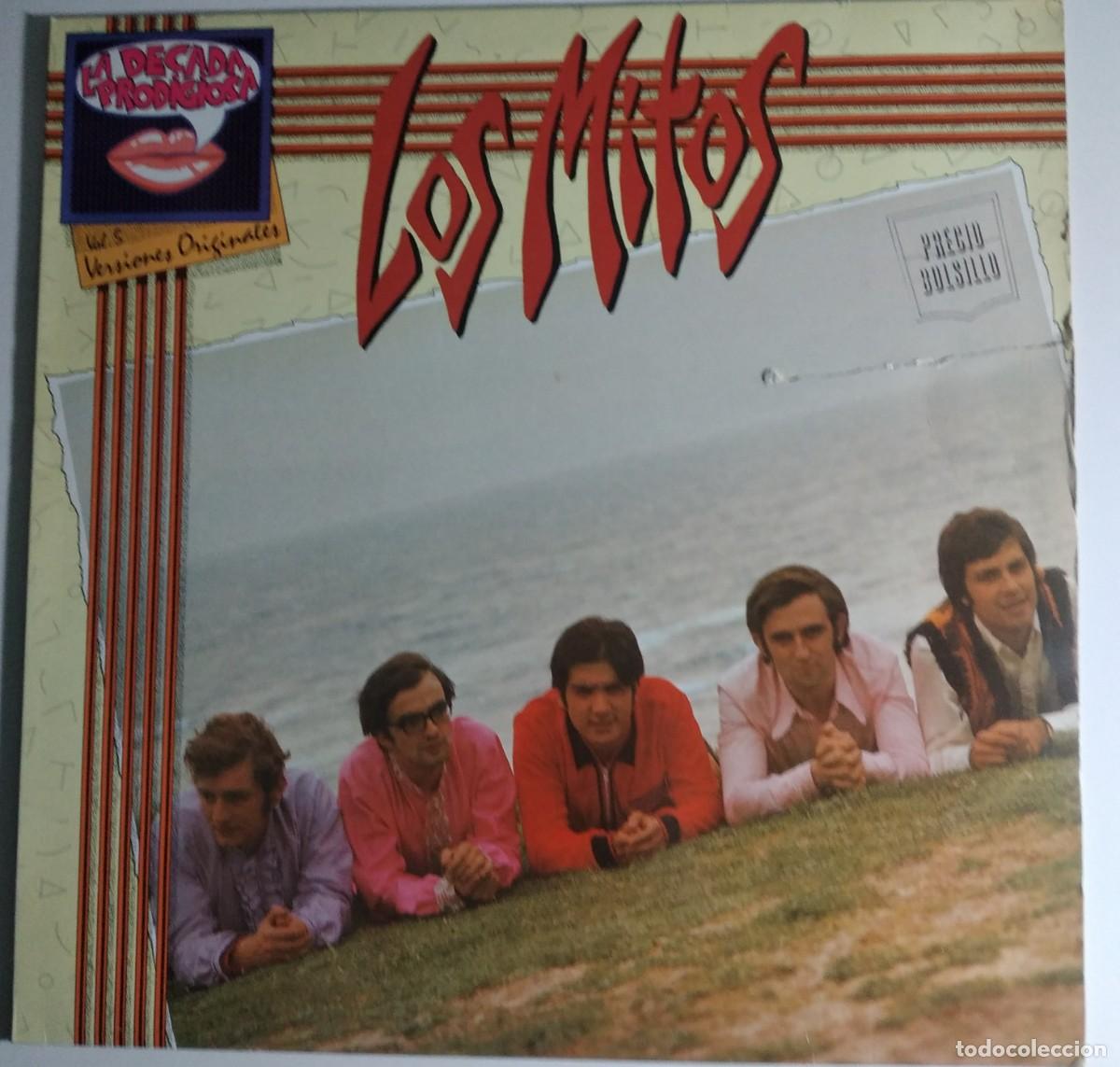 Discos de vinilo: Vinilo: Los Mitos Lp sello Hispavox editado en Espa&ntilde;a a&ntilde;o 1986.