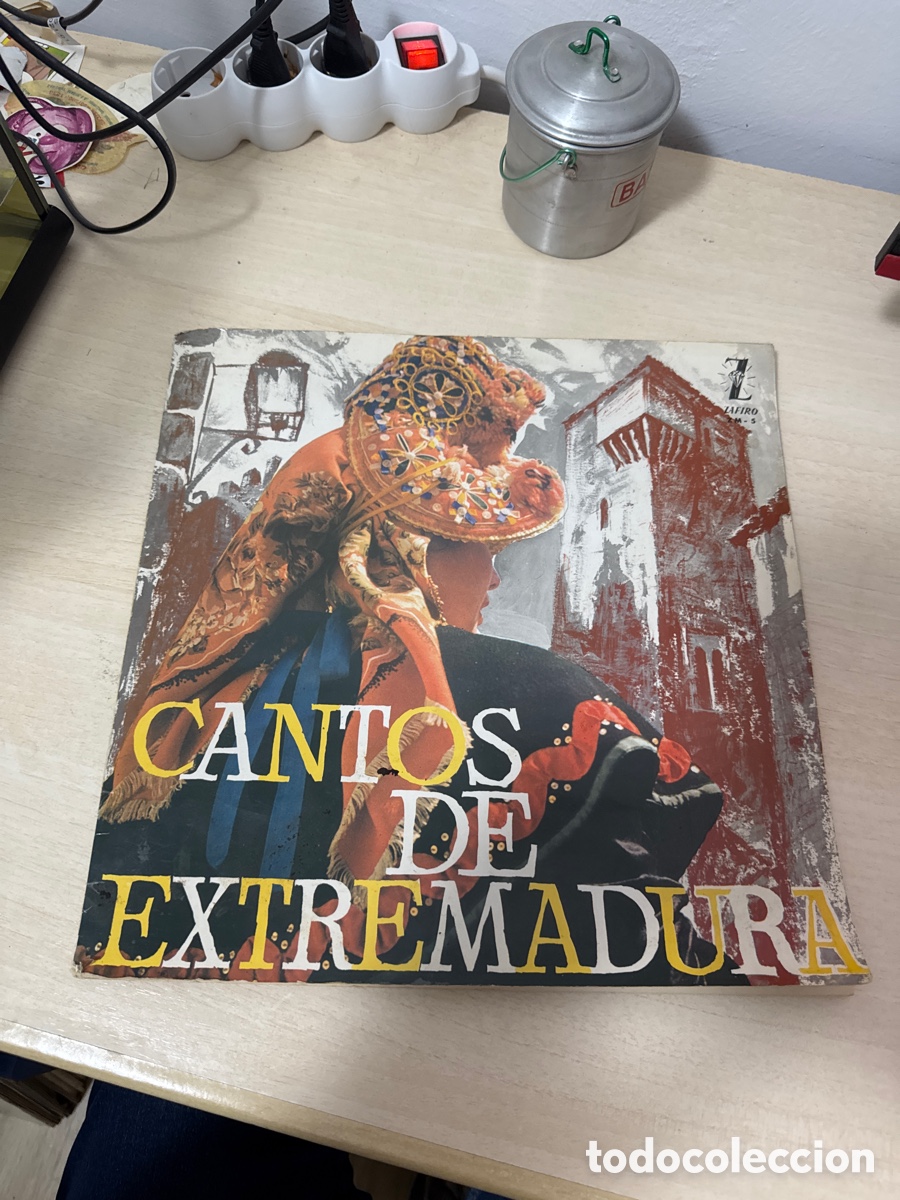 Discos de vinilo: DISCO VINILO CANTOS DE EXTREMADURA 1963