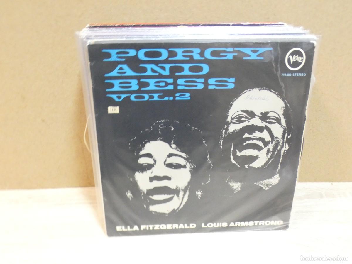Discos de vinilo: ARKANSAS1980 CAJJ812 LP CORRECTISIMO ELLA FITZGERALD LOUIS ARMSTRONG