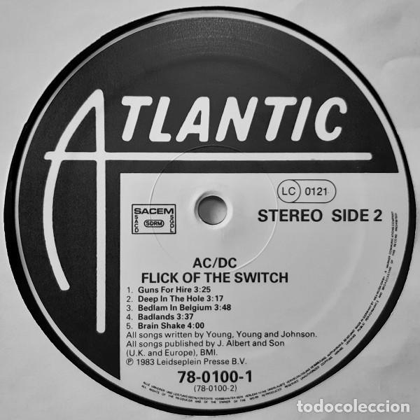 Discos de vinilo: Ac/Dc, Flick Of The Switch - LP - Foto 6