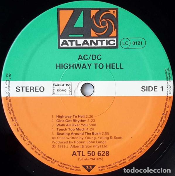 Discos de vinilo: Ac/Dc, Highway To Hell - LP - Foto 5