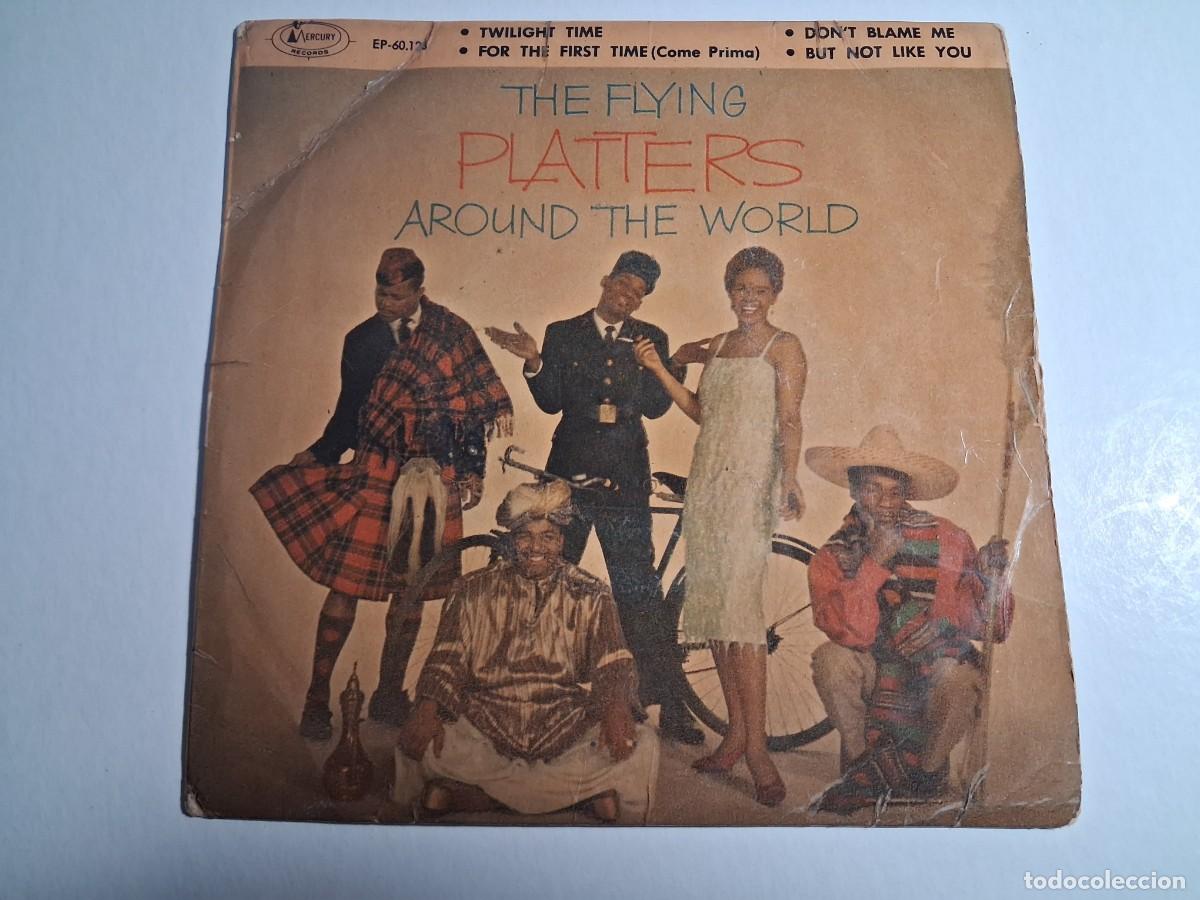 Discos de vinilo: single platters. the flying around the world. 4 temas. mercury spain (buen estado)