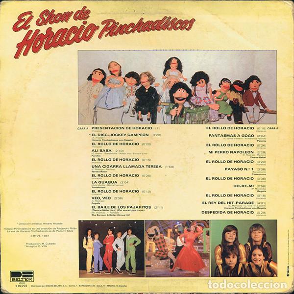 Discos de vinilo: Various, El Show De Horacio Pinchadiscos - LP - Foto 2