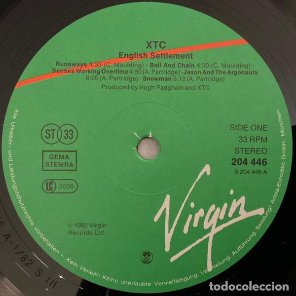 Discos de vinilo: Xtc, English Settlement - LP - Foto 2