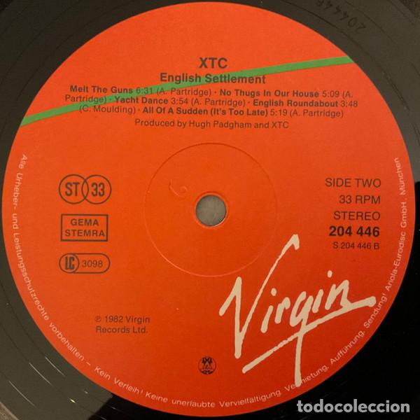 Discos de vinilo: Xtc, English Settlement - LP - Foto 3