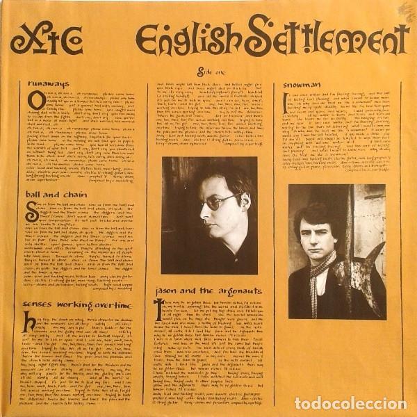 Discos de vinilo: Xtc, English Settlement - LP - Foto 4