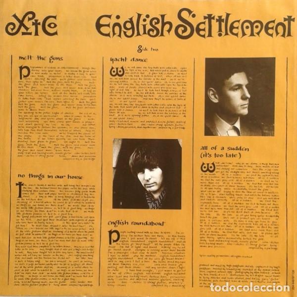 Discos de vinilo: Xtc, English Settlement - LP - Foto 5