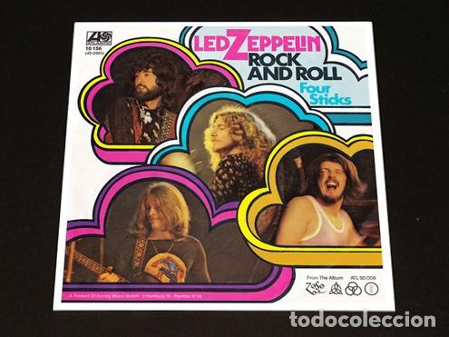 Discos de vinilo: LED ZEPPELIN - ROCK AND ROLL - SINGLE - 1972 - JUKE-BOX - Foto 2