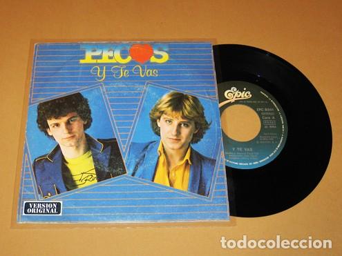 Disques de vinyle: LOS PECOS - Y TE VAS / GUITARRA - SINGLE - 1979 - 2 TEMAZOS DE PECOS EN ESTE DISCO