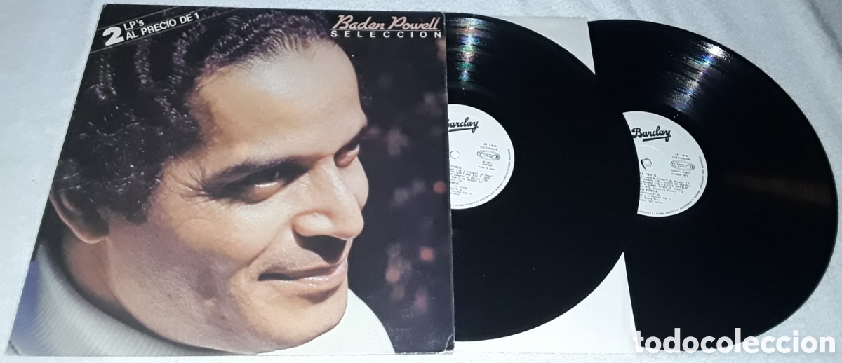 Discos de vinilo: 2 LP - BADEN POWELL - SELECCI&Oacute;N - EDICI&Oacute;N PROMOCIONAL