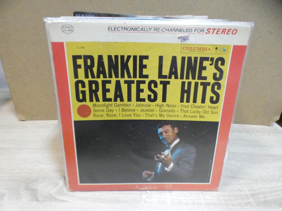 Dischi in vinile: ARKANSAS1980 CAJJ804 LP ESTADO CORRECTISIMO FRANKIE LAINE RECOP