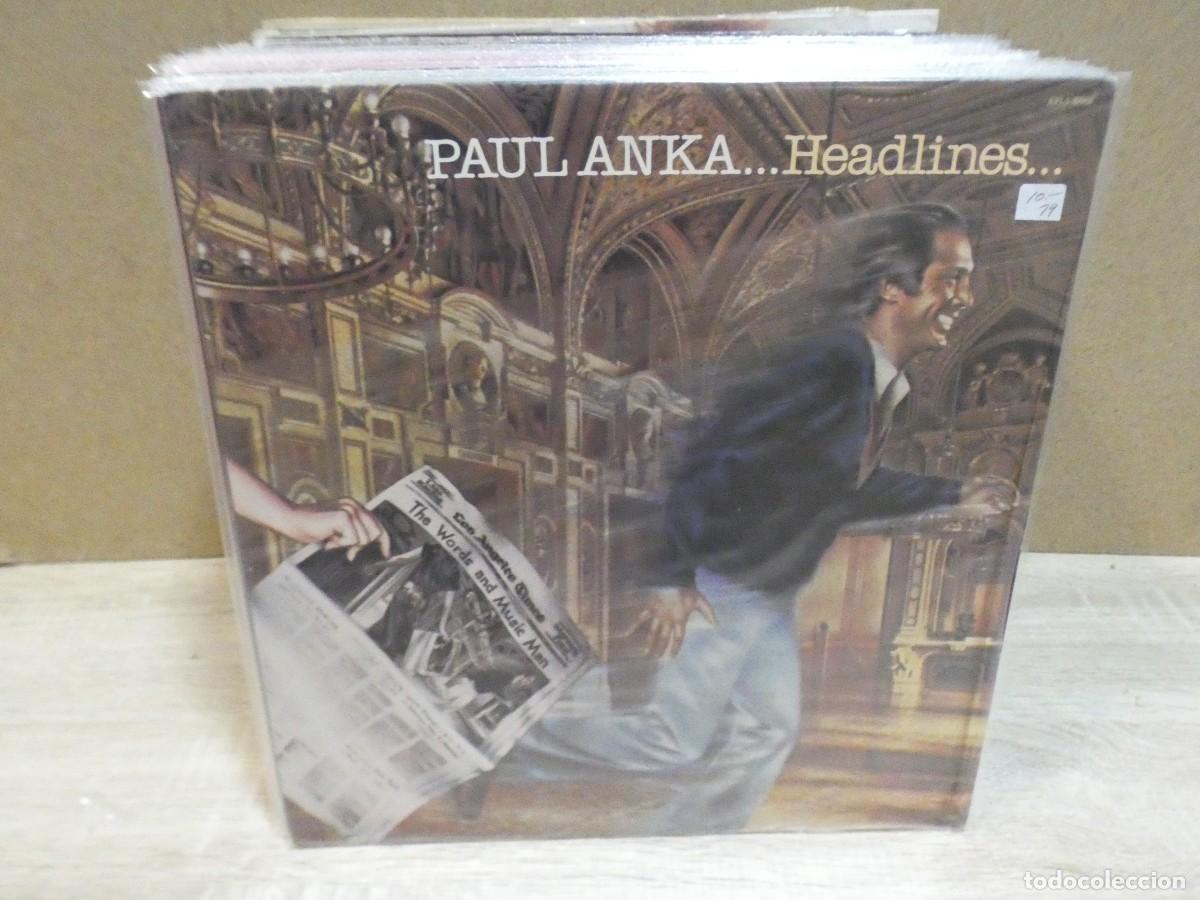 Disques de vinyle: ARKANSAS1980 CAJJ804 LP ESTADO CORRECTISIMO PAUL ANKA
