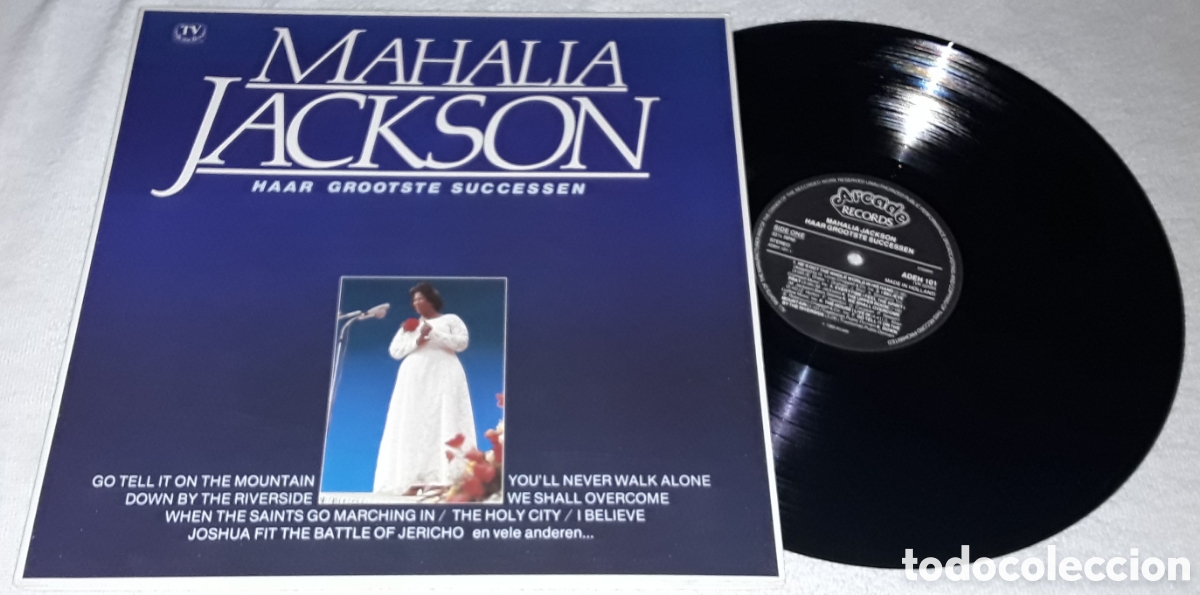 Discos de vinilo: LP - MAHALIA JACKSON - HAAR GROOTSTE SUCCESSEN - GATEFOLD - MADE IN GERMANY