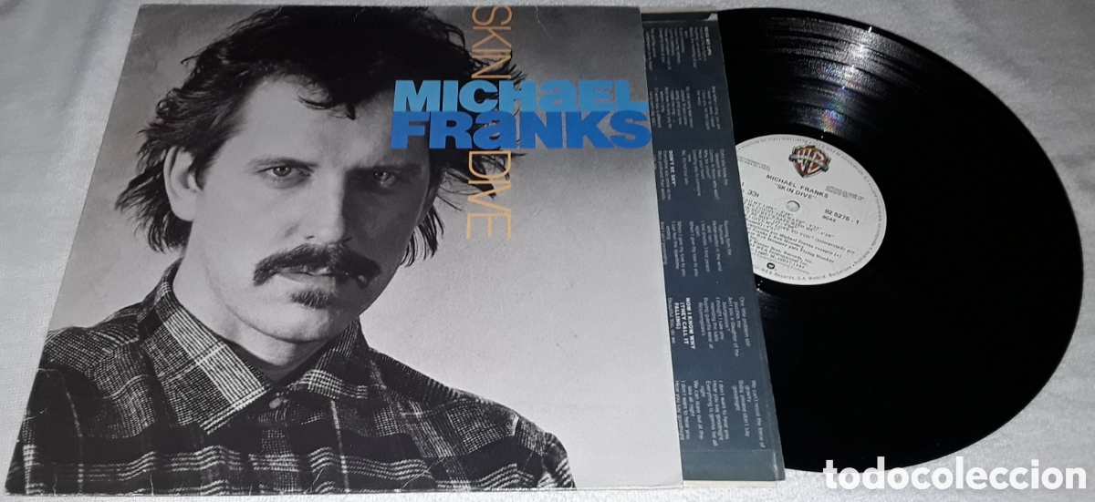 Discos de vinilo: LP - MICHAEL FRANKS - SKIN DIVE - EDICI&Oacute;N PROMOCIONAL