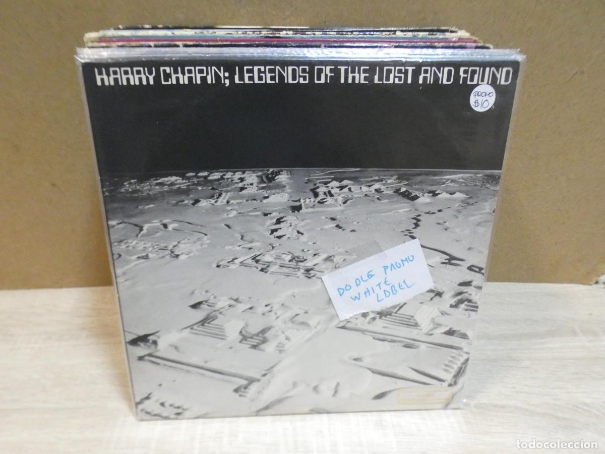 Discos de vinilo: ARKANSAS1980 BOXX805 LP ESTADO CORRECTISIMO HARRY CHAPIN DOBLE PROMO WHITE LABEL