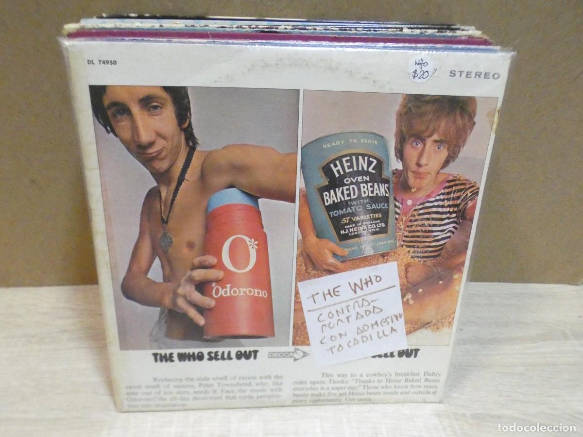 Discos de vinilo: ARKANSAS1980 BOXX805 LP LEVE USO AUN CORRECTO THE WHO CONTRAPORTADA CON ADHESIVO TOCADILLA