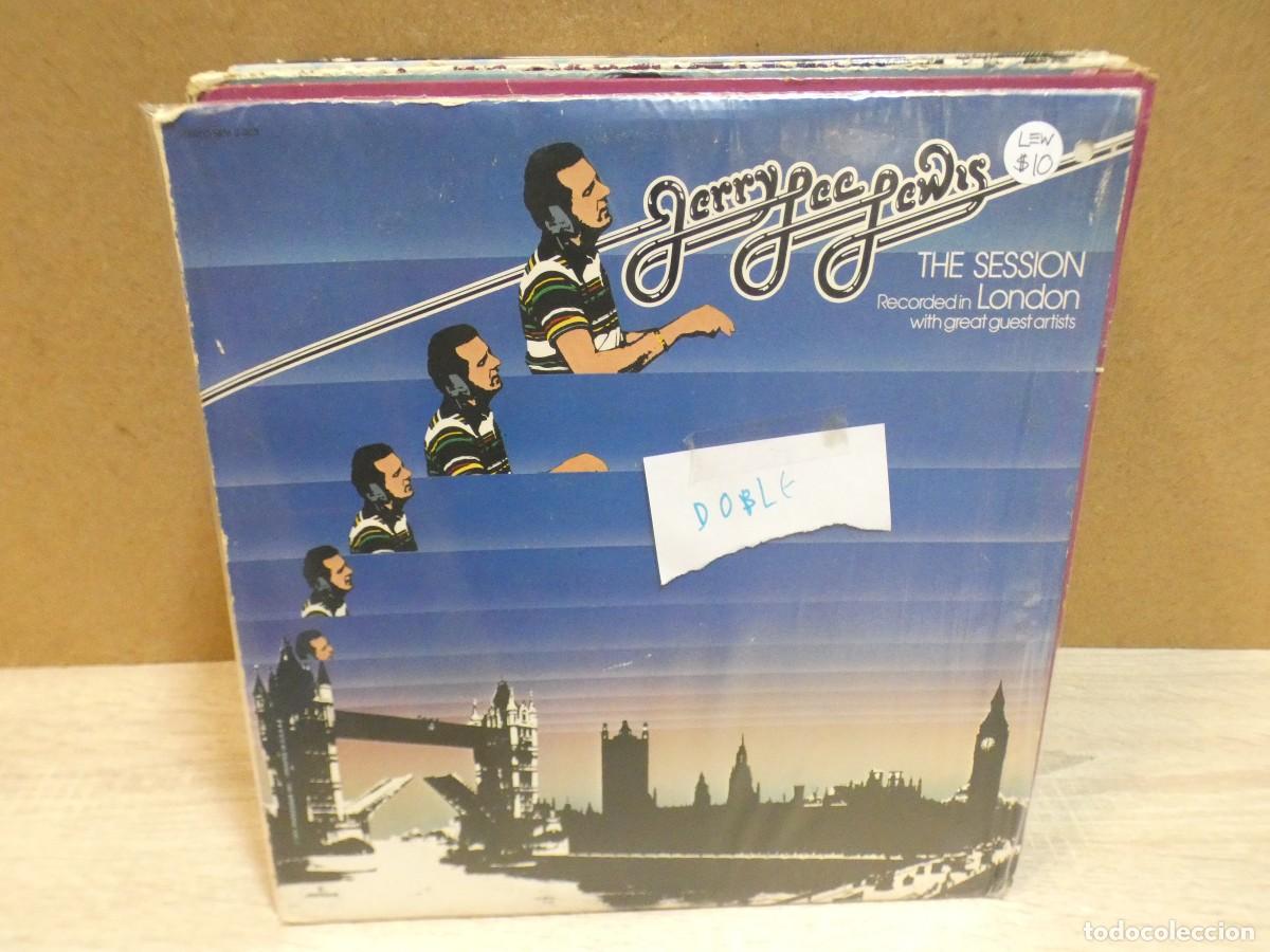 Discos de vinilo: ARKANSAS1980 BOXX805 LP LEVE USO AUN CORRECTO JERRY LEE LEWIS DOBLE