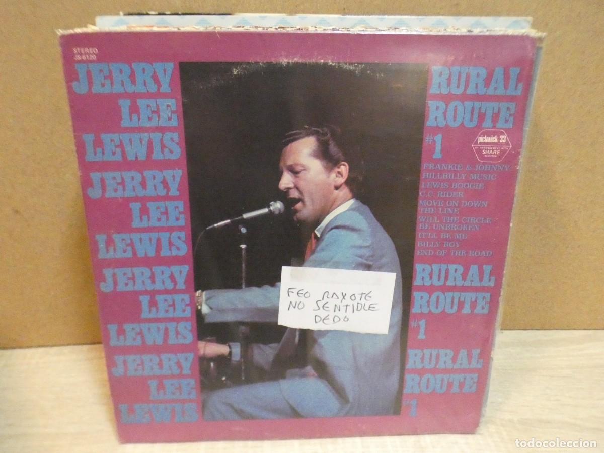Discos de vinilo: ARKANSAS1980 BOXX805 LP MUY USADO AUN REPRODUCIBLE JERRY LEE LEWIS FEO RAYOTE NO SENTIBLE DEDO