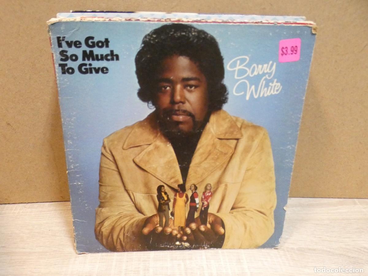 Discos de vinilo: ARKANSAS1980 BOXX805 LP DESTROZADISIMO A TU RIESGO TAPA SUELTA SIN DISCO BARRY WHITE