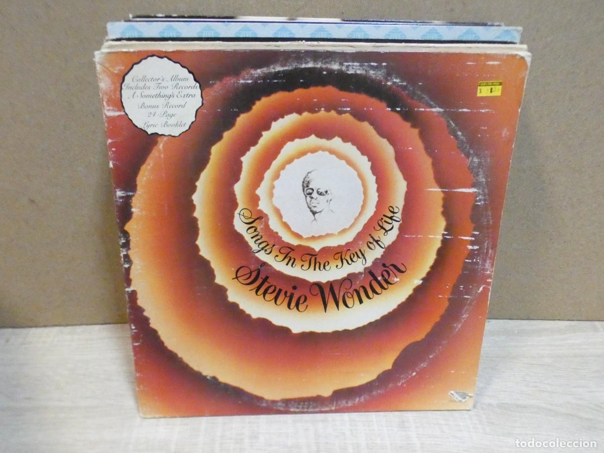 Discos de vinilo: ARKANSAS1980 BOXX805 LP DESTROZADISIMO A TU RIESGO TAPA SUELTA SIN DISCO STEVIE WONDER