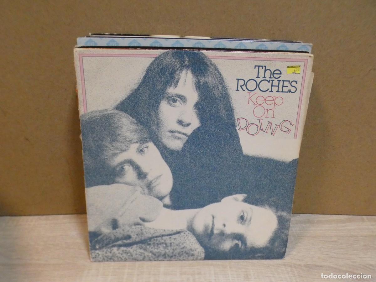 Discos de vinilo: ARKANSAS1980 BOXX805 LP DESTROZADISIMO A TU RIESGO TAPA SUELTA SIN DISCO THE ROCHES