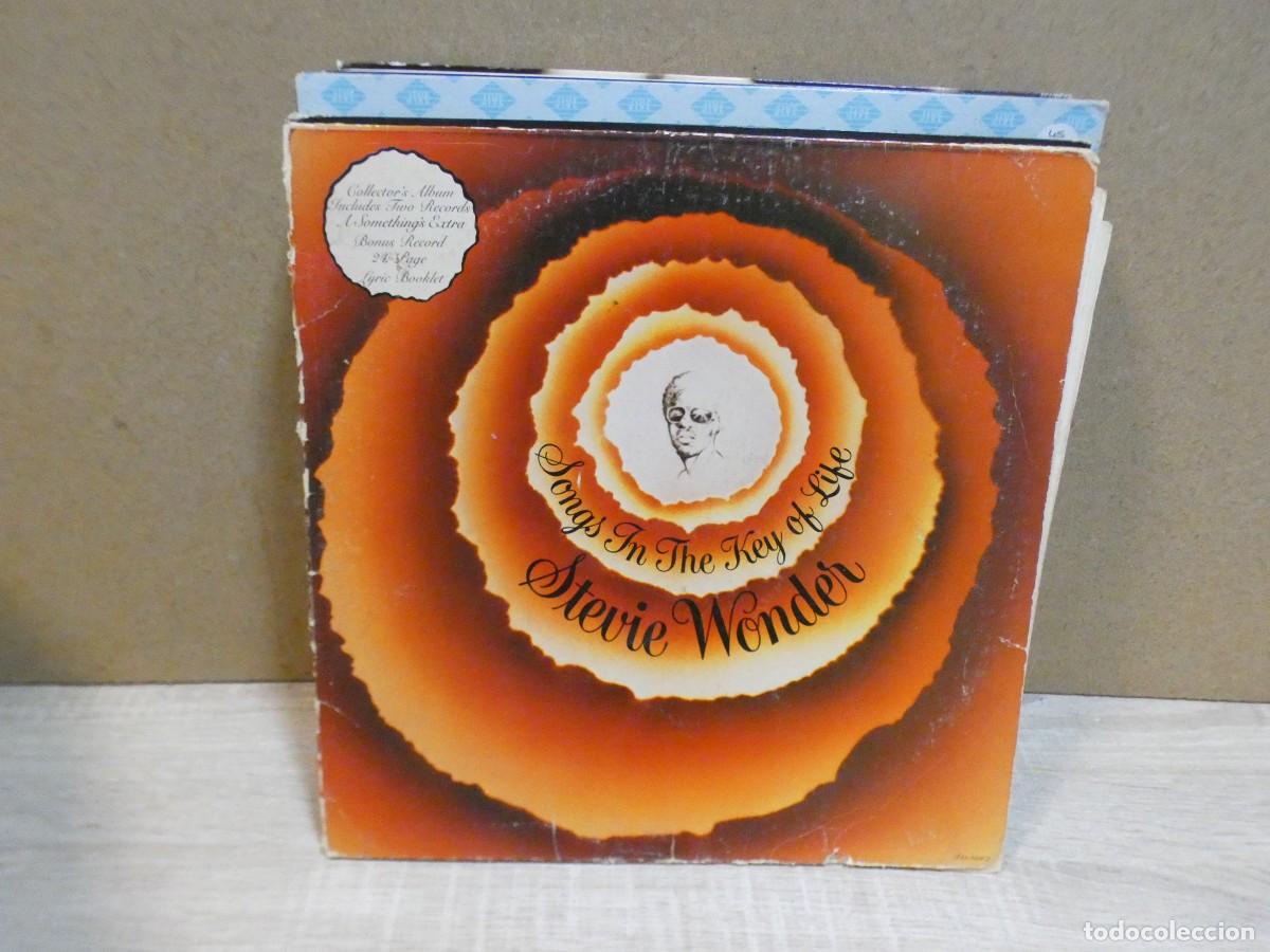 Discos de vinilo: ARKANSAS1980 BOXX805 LP DESTROZADISIMO A TU RIESGO TAPA SUELTA SIN DISCO STEVIE WONDER