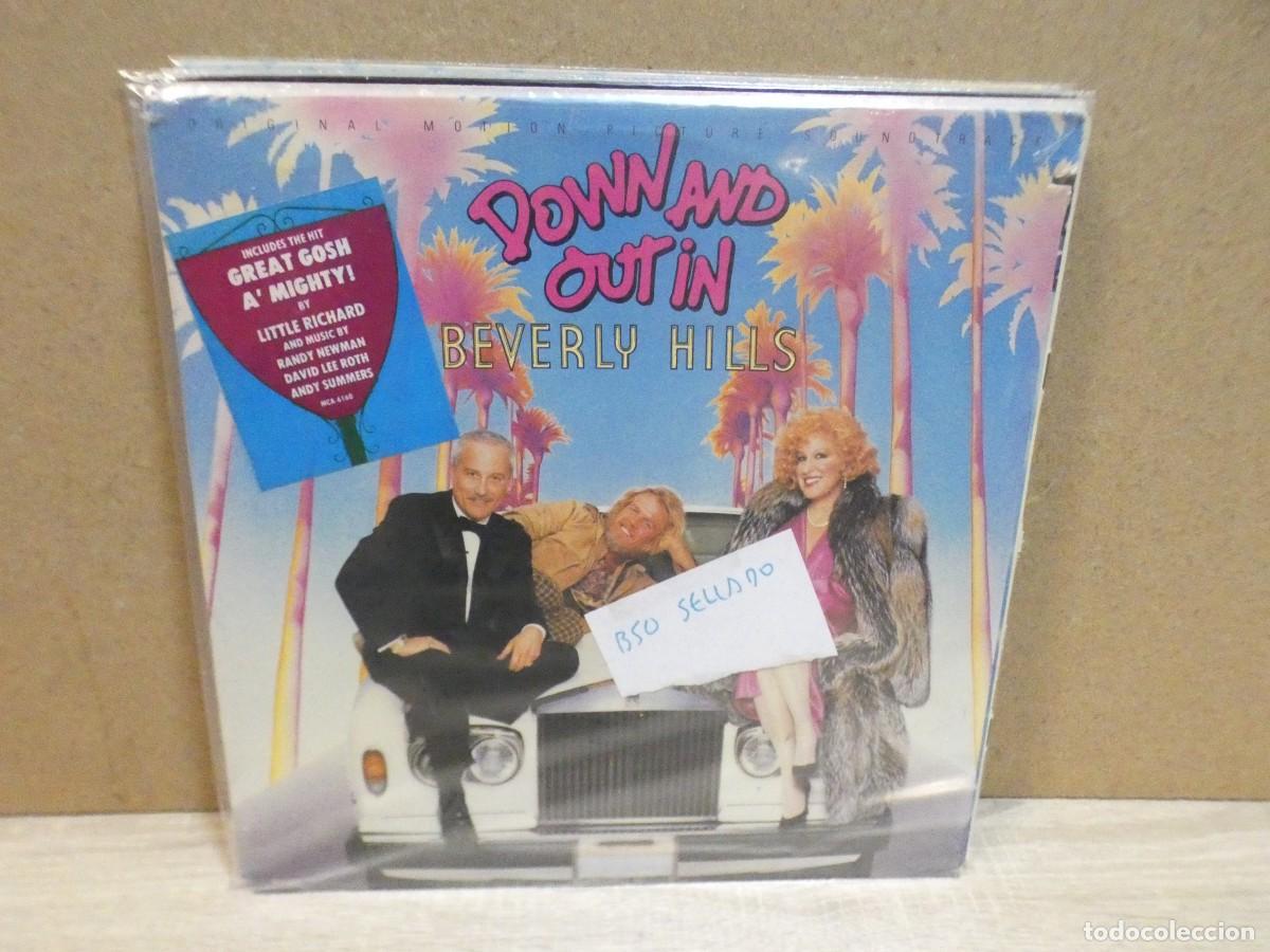 Discos de vinilo: ARKANSAS1980 BOXX805 LP ESTADO CORRECTISIMO BSO OST BANDA SONORA DOWN AND OUT IN BEVERLY HILLS SELLA