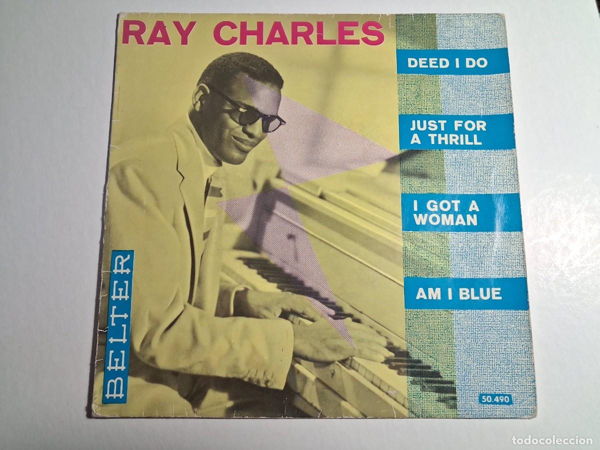 Discos de vinilo: single ray charles. deed i do + 3 temas. belter 1961 spain (seminuevo)