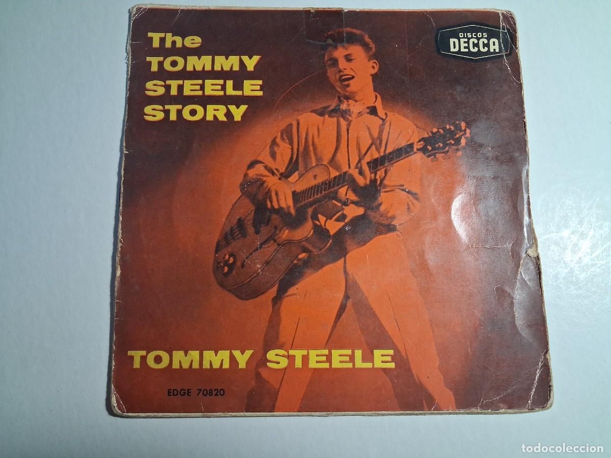 Discos de vinilo: single tommy steele. the tommy steele story. decca spain (buen estado)