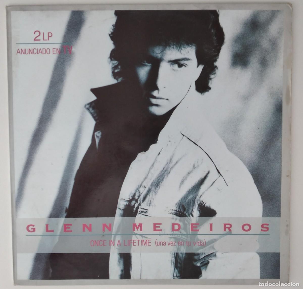 Discos de vinilo: Vinilo: Glenn Medeiros &ndash; Once In A Lifetime (Una Vez En Tu Vida)
