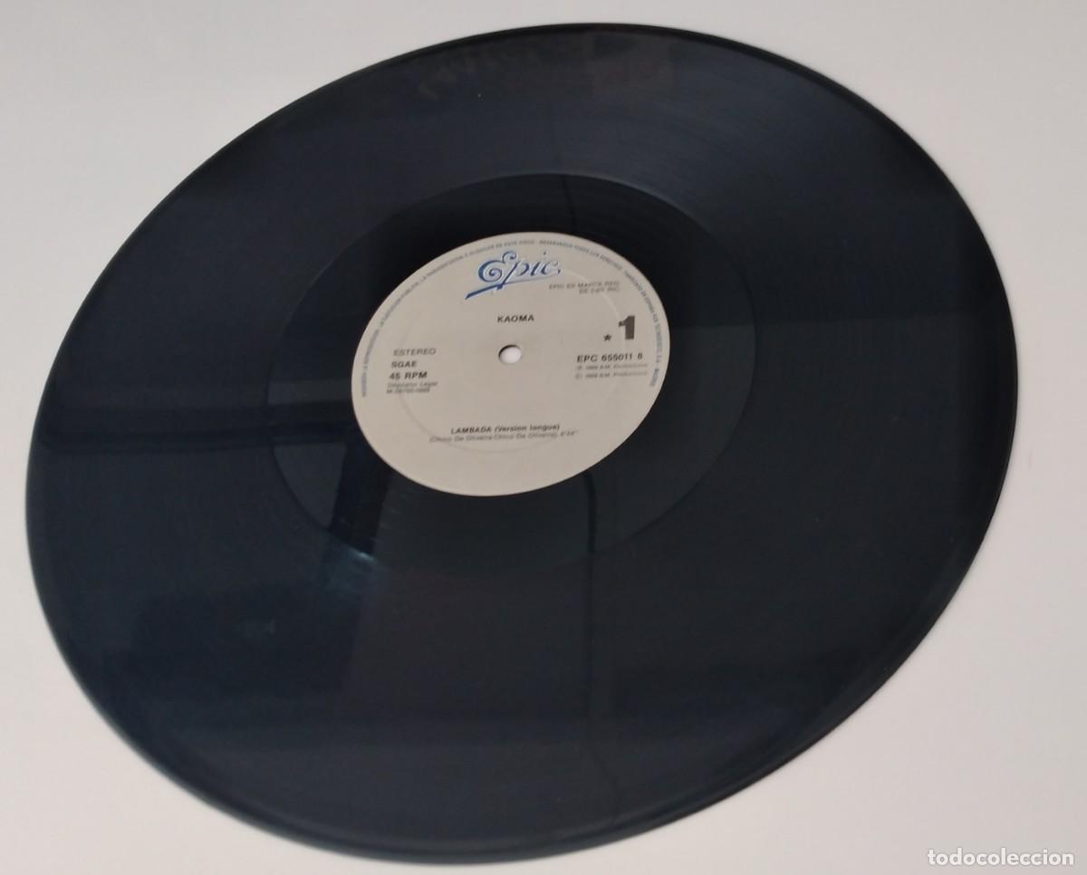 Discos de vinilo: Vinilo: (MAXISINGLE) KAOMA -LAMBADA - Foto 3