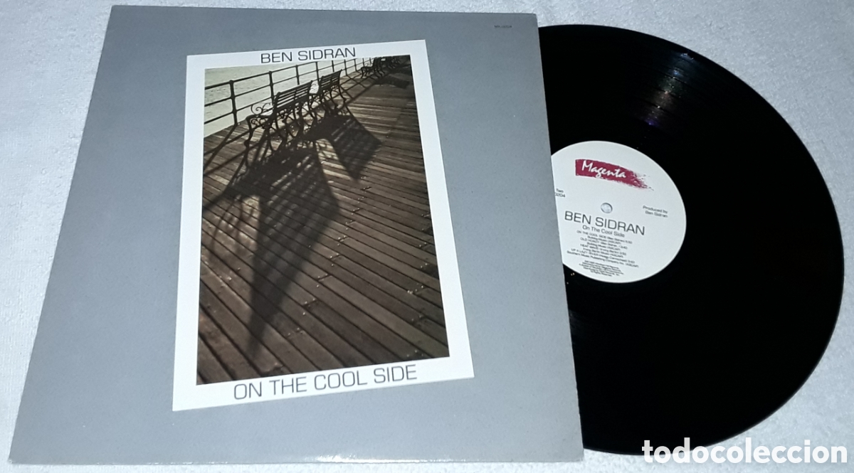 Discos de vinilo: LP - BEN SIDRAN - ON THE COOL SIDE - 1&deg; EDICI&Oacute;N MADE IN USA 1985