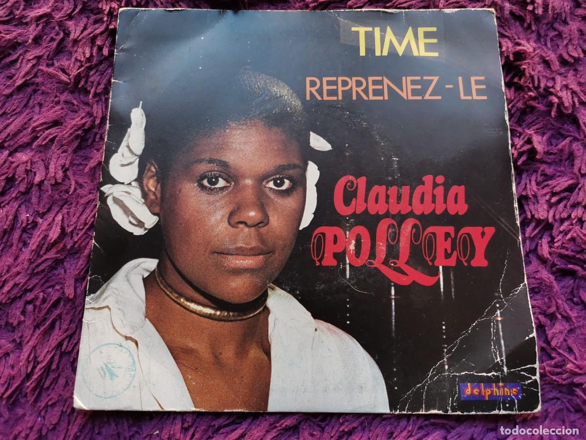 Discos de vinilo: Claudia Polley &ndash; Time Vinilo 7&rdquo; Single 1979 France 64053