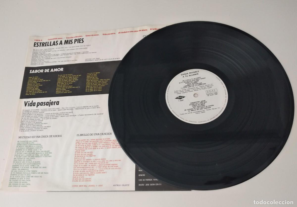 Discos de vinilo: Vinilo: Danza Invisible -A Tu Alcance - Foto 3