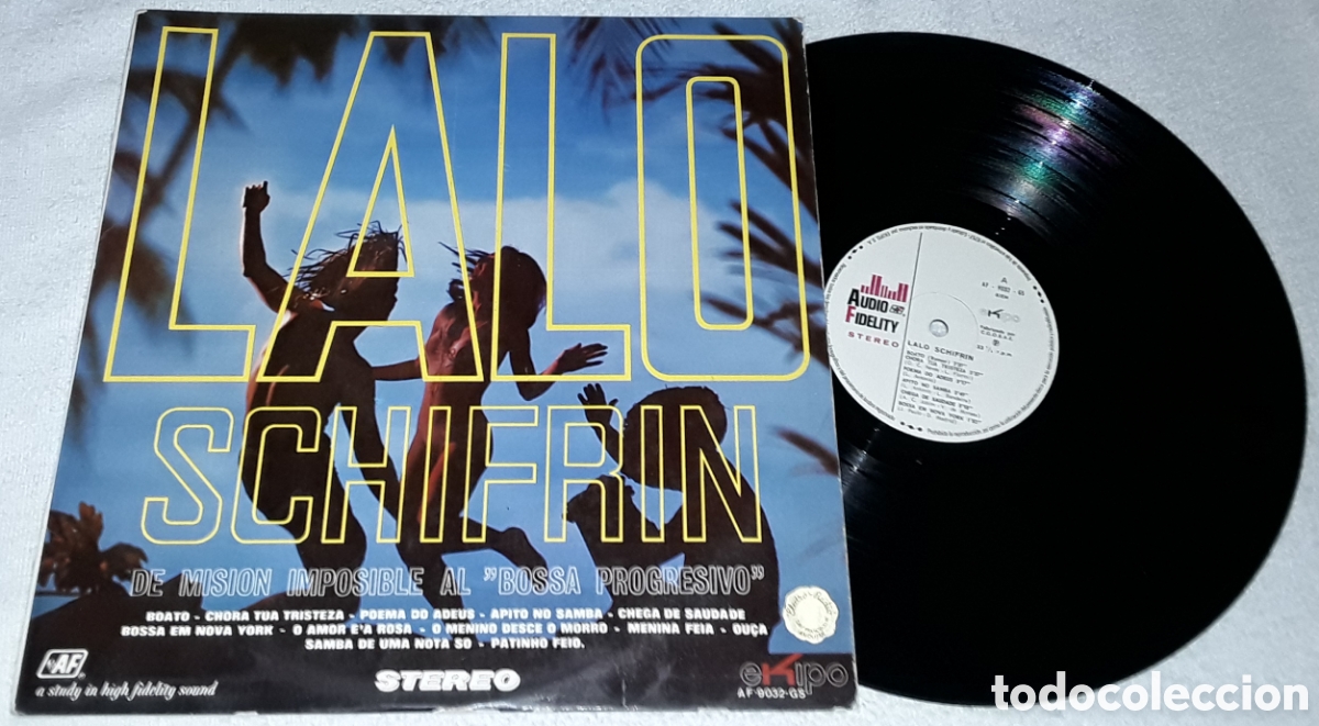Discos de vinilo: LP - LALO SCHIFRIN - DE MISION IMPOSIBLE AL BOSSA PROGRESIVO