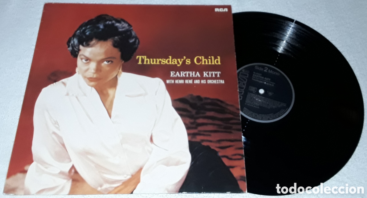 Discos de vinilo: LP - EARTHA KITT - THURSDAY'S CHILD - MADE IN GERMANY - EARTHA KITT with HENRI RENE