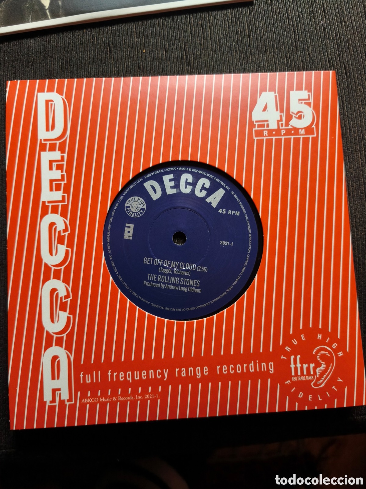 Discos de vinilo: The Rolling Stones: Get Of Muy Cloud/The Stinger Not The Song 7&rdquo; 2022