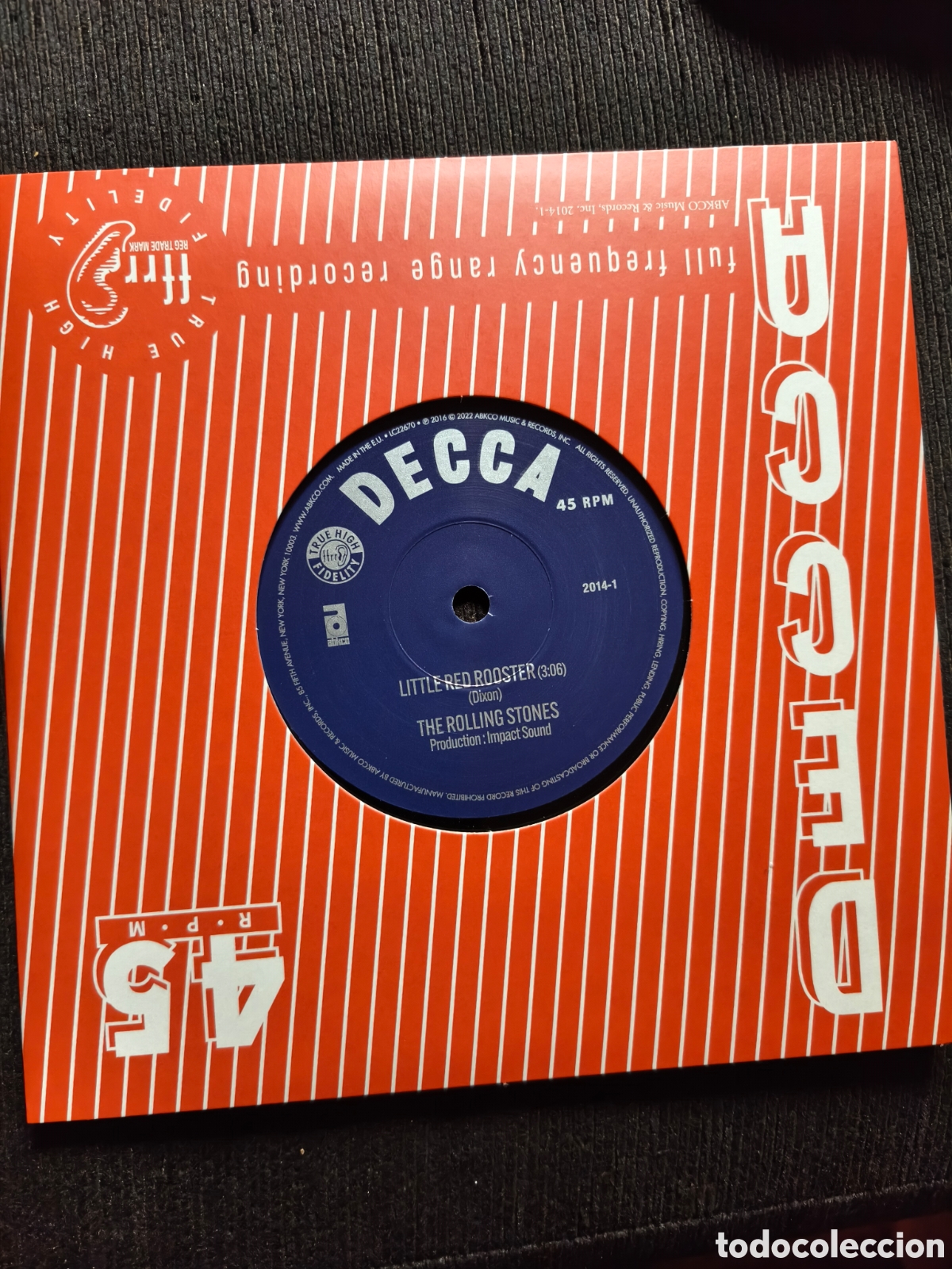 Discos de vinilo: The Rolling Stones: Little Red Rooster/Of The Hook 7&rdquo; 2022