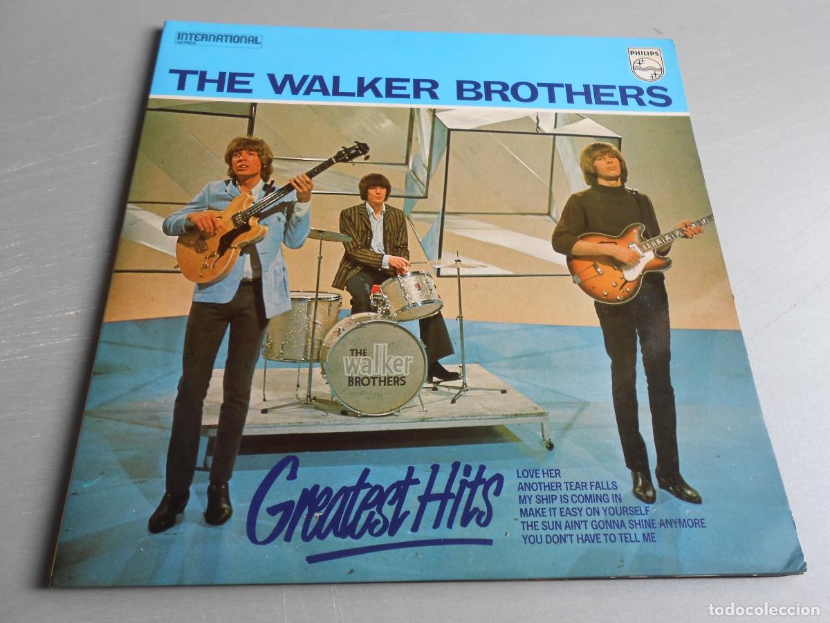 Discos de vinilo: WALKER BROTHERS, THE - GREATEST HITS -, 2 LP, LAND OF 1000 + 27, A&Ntilde;O 1975, PHILIPS, MADE IN ENGLAND