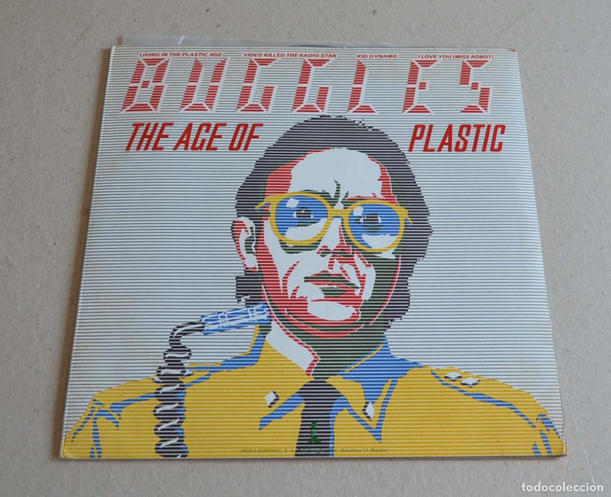 Discos de vinilo: BUGGLES - THE AGE OF PLASTIC