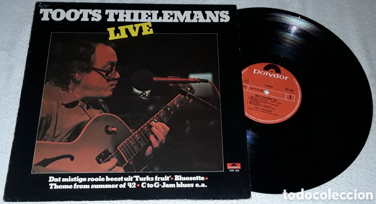 Discos de vinilo: LP - TOOTS THIELEMANS - LIVE - MADE IN HOLLAND - TOOTS THIELEMANS LIVE